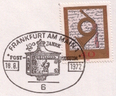 Sonderstempel mit hessischem Landpost-Briefkasten